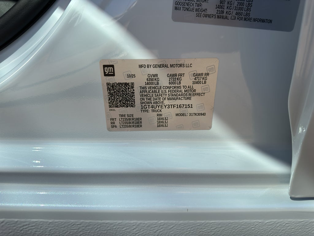 2026 GMC Sierra 3500 HD Denali Ultimate